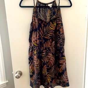 A New Day Floral Adjustable Romper